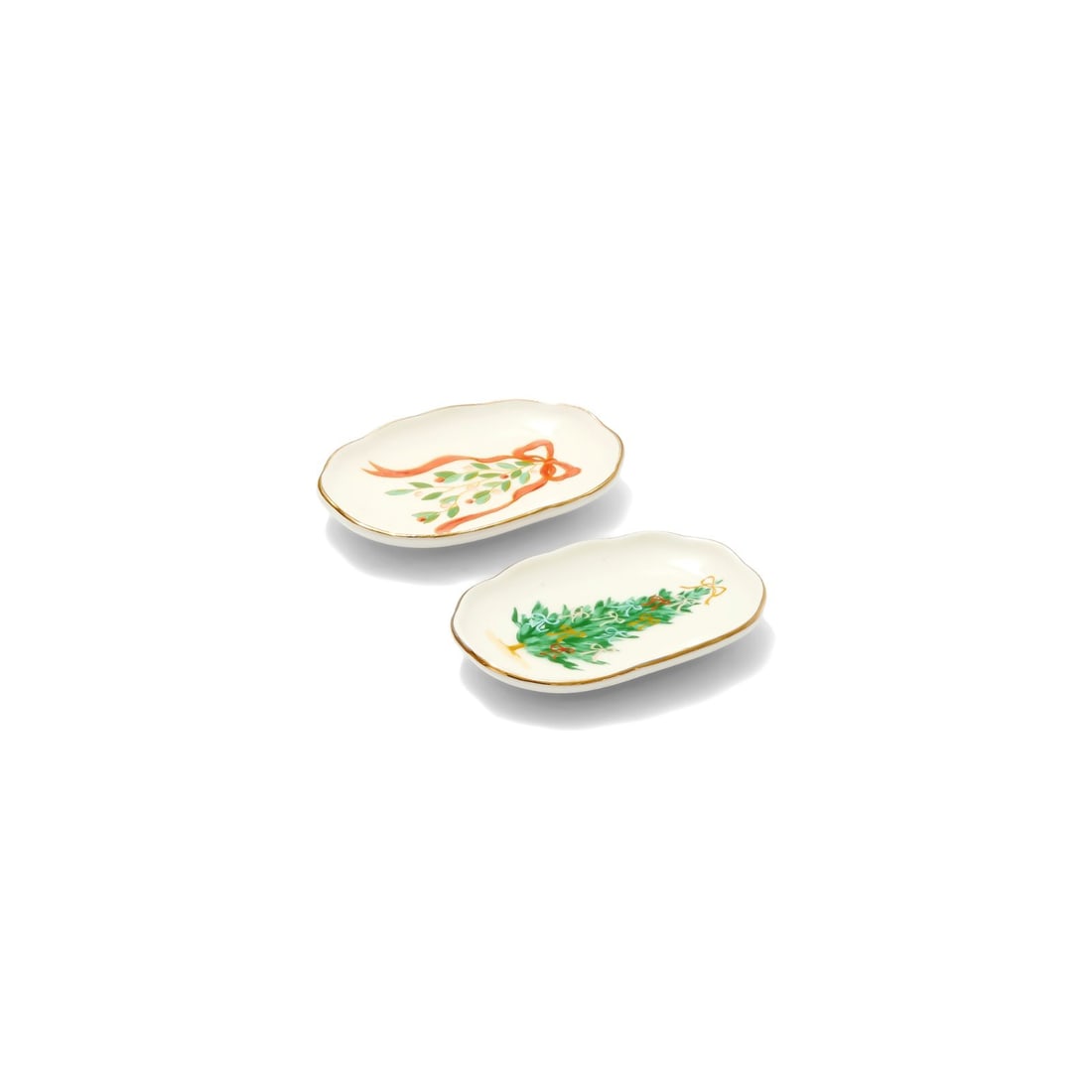 Little e Studio Christmas Mini Dish Set - 2