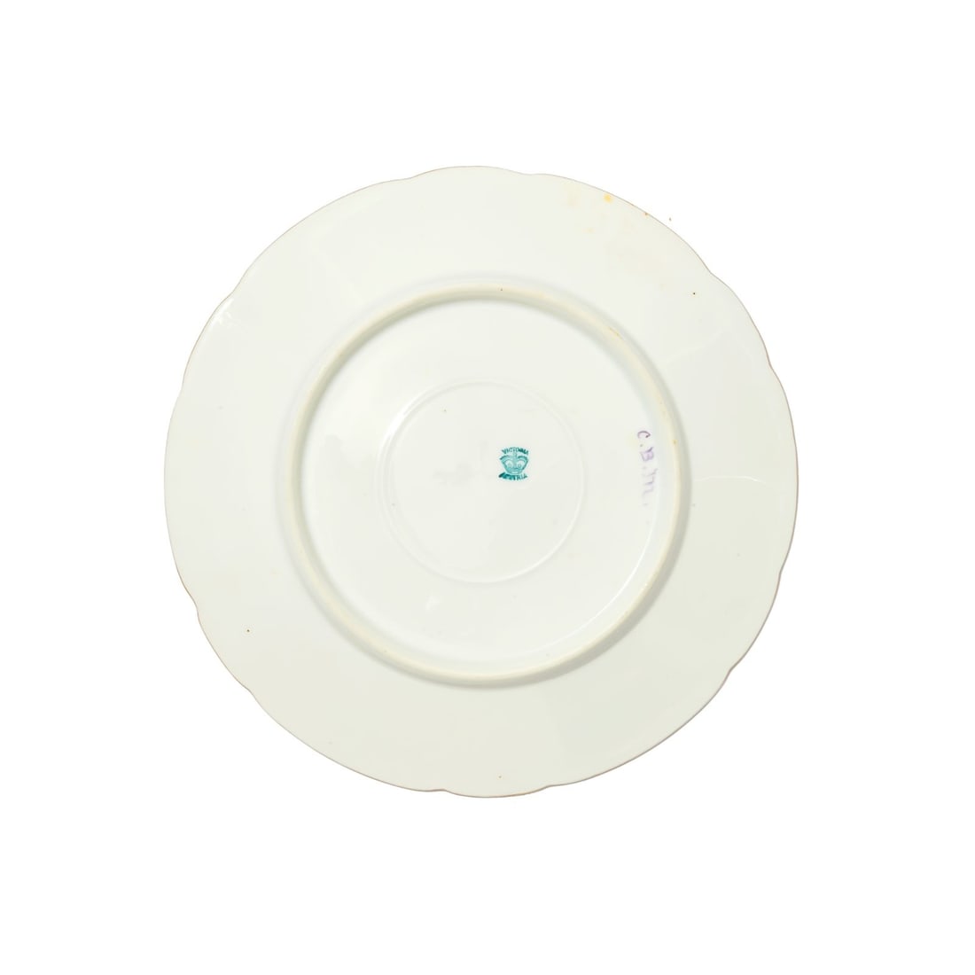 Plate with Violets - 2