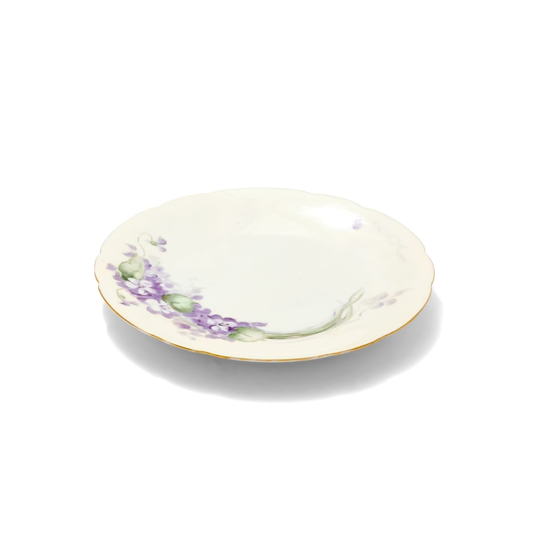 Plate with Violets - 4