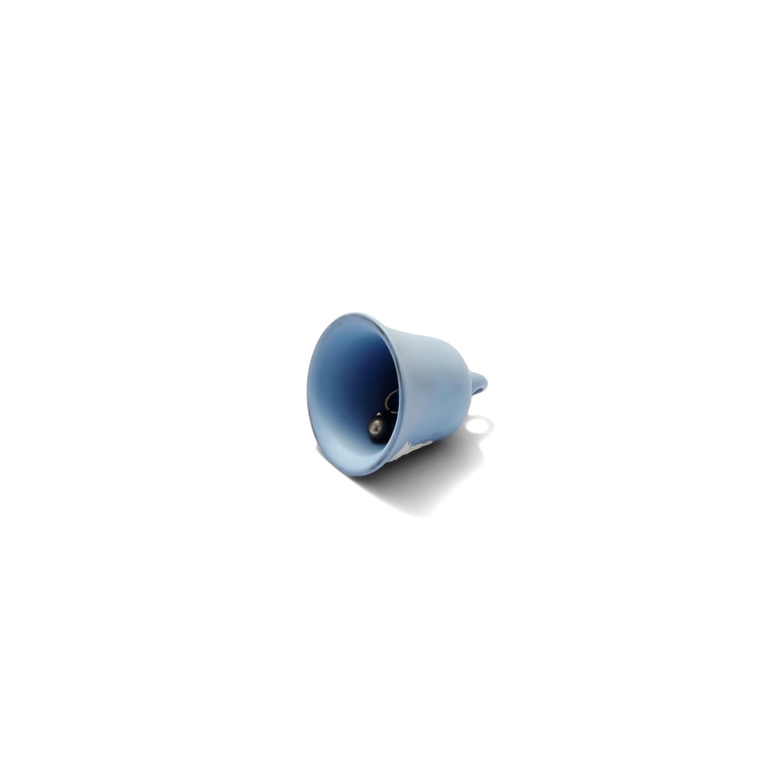 Blue and White Candle Christmas Bell - 4