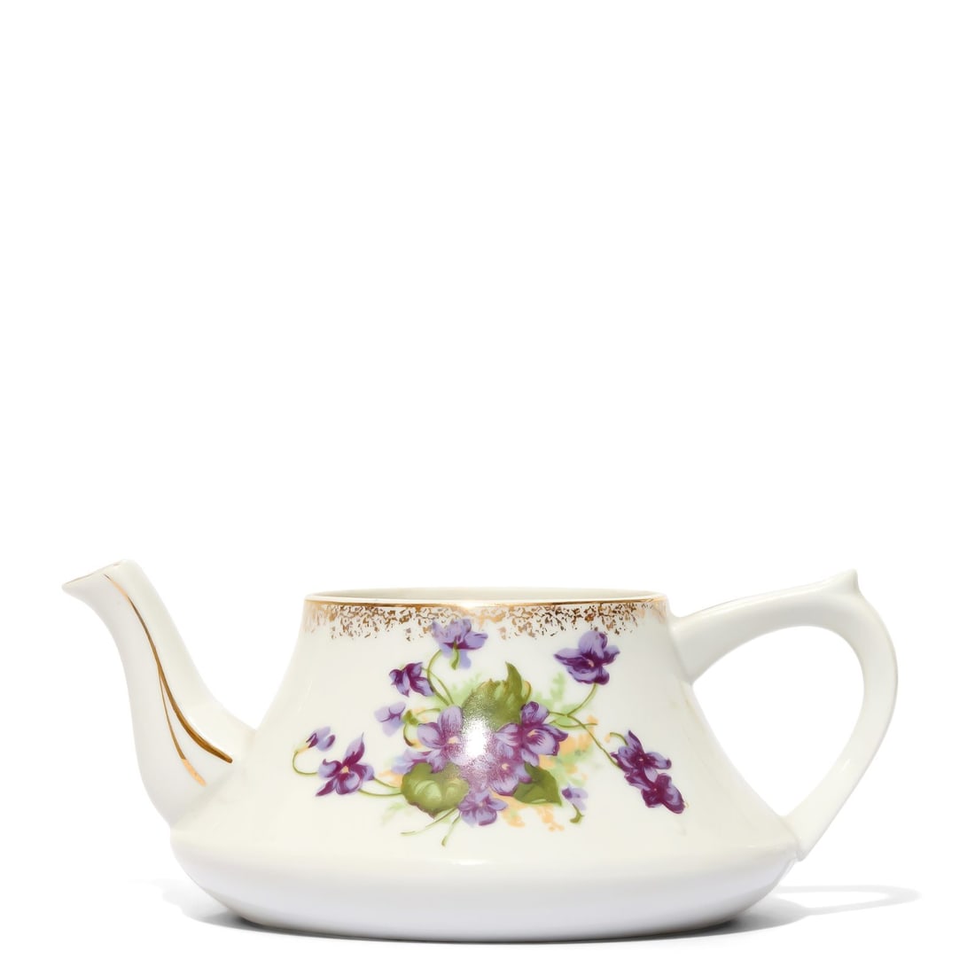 Floral Stacking Teapot and Teacup Set - 4