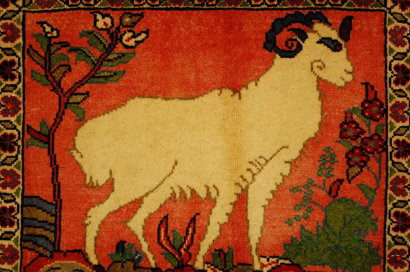 PRSIAN SARUK RUG1'5"X1'9" - 4