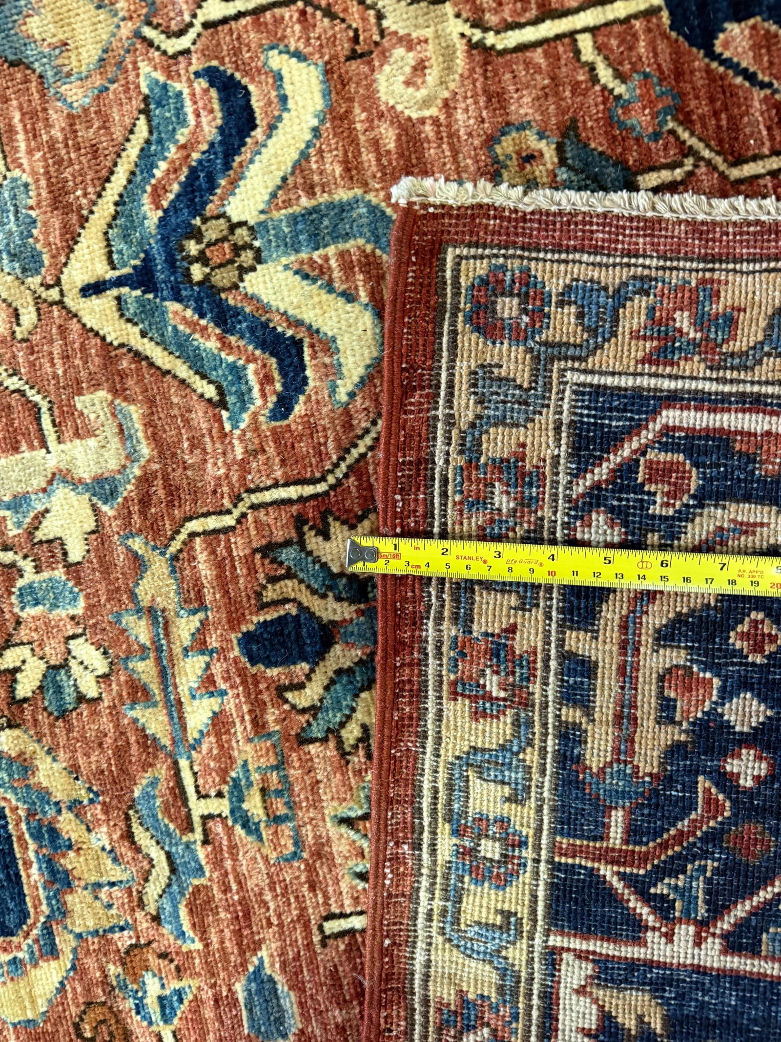 Exquisite Fine Serapi Design Rug 9.1x11.9 - 10