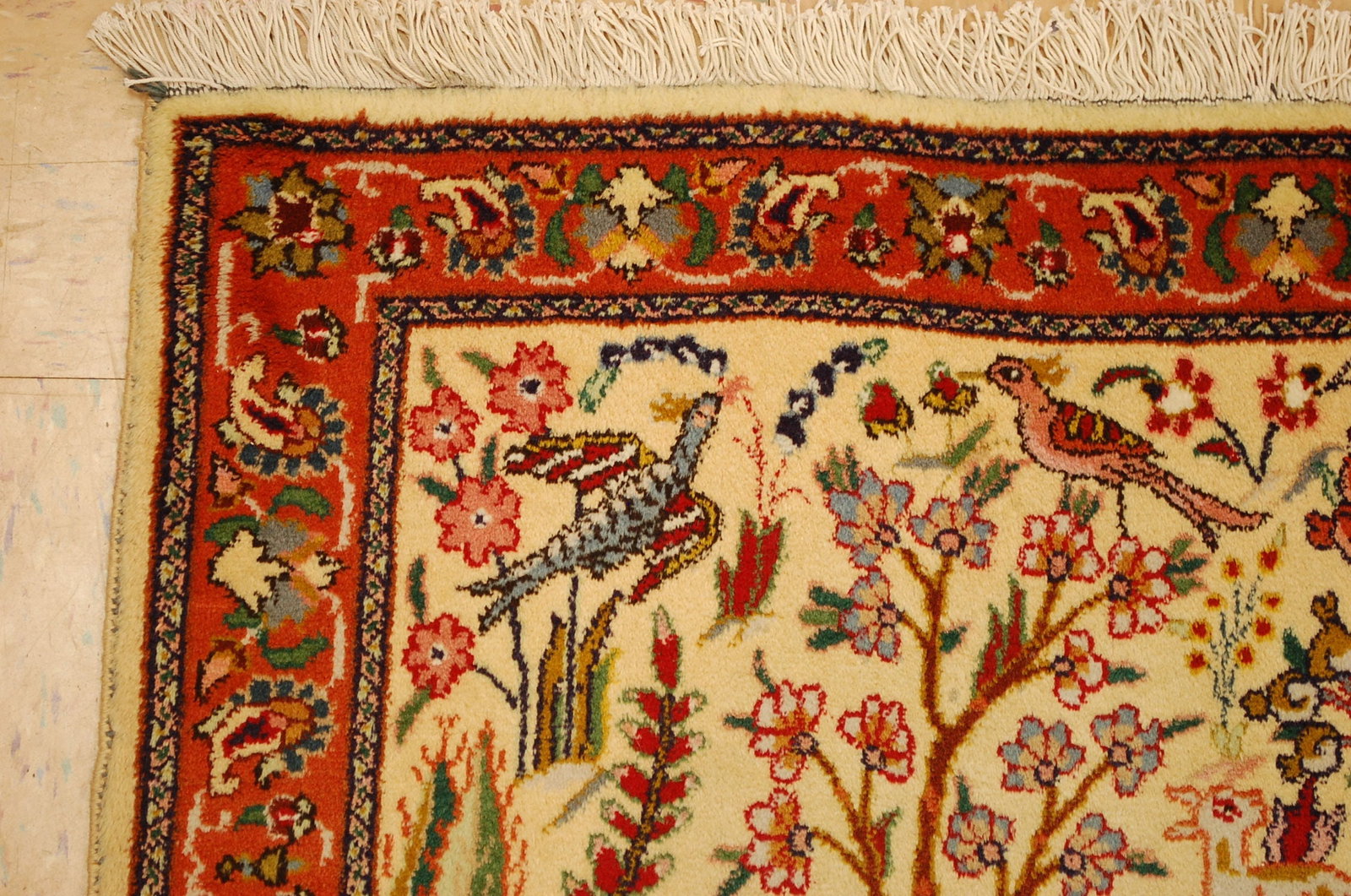 PERSIAN TABRIZ RUG 2' x 2'10" - 2