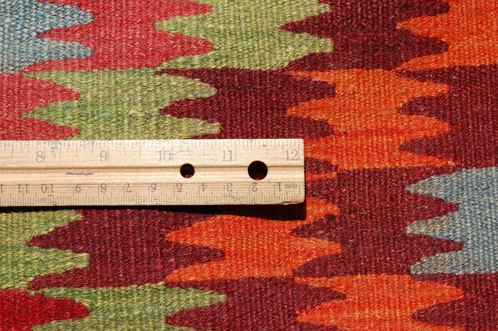 CAUCASIAN KILIM 5x12.7 - 10