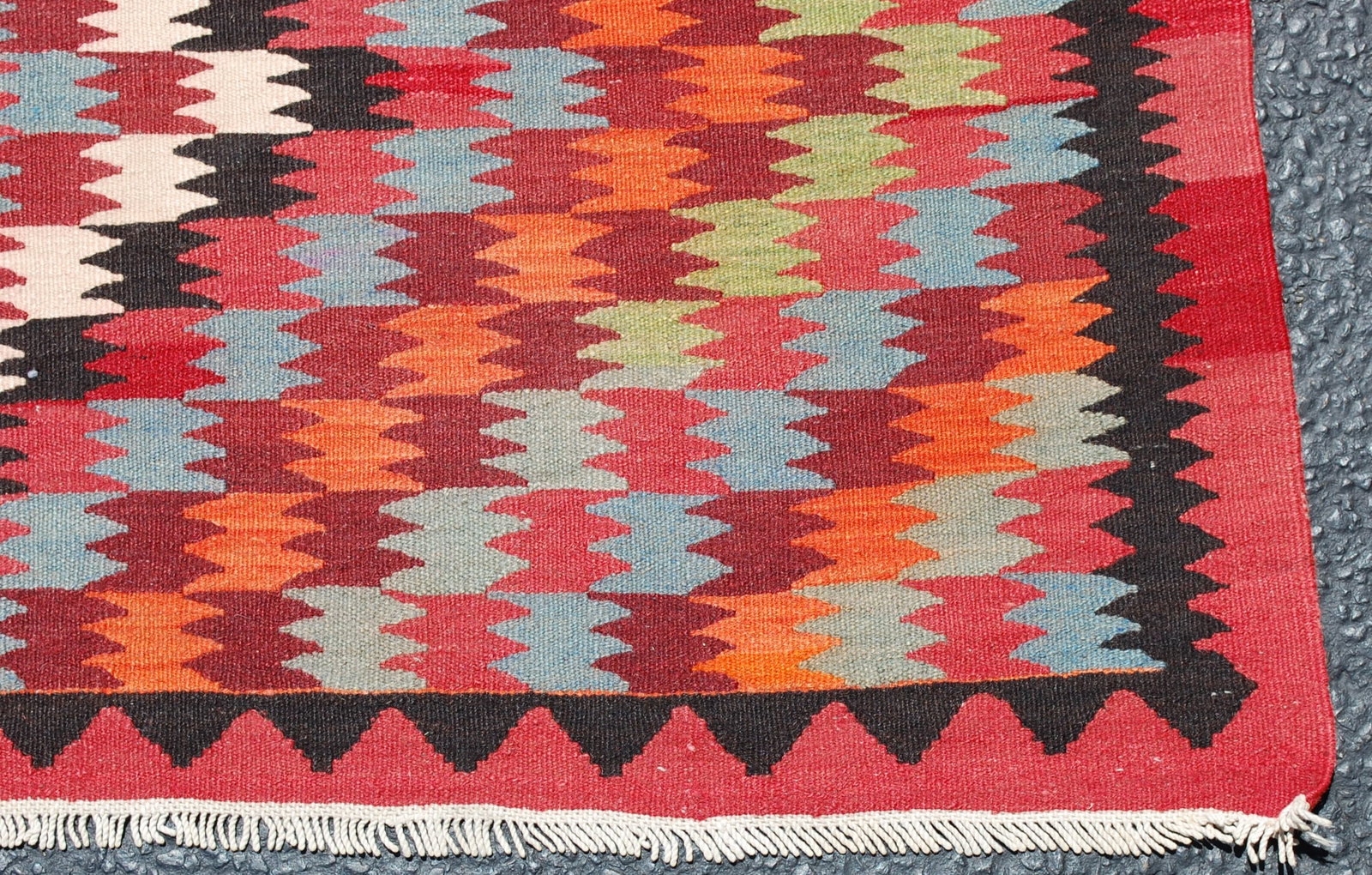 CAUCASIAN KILIM 5x12.7 - 2