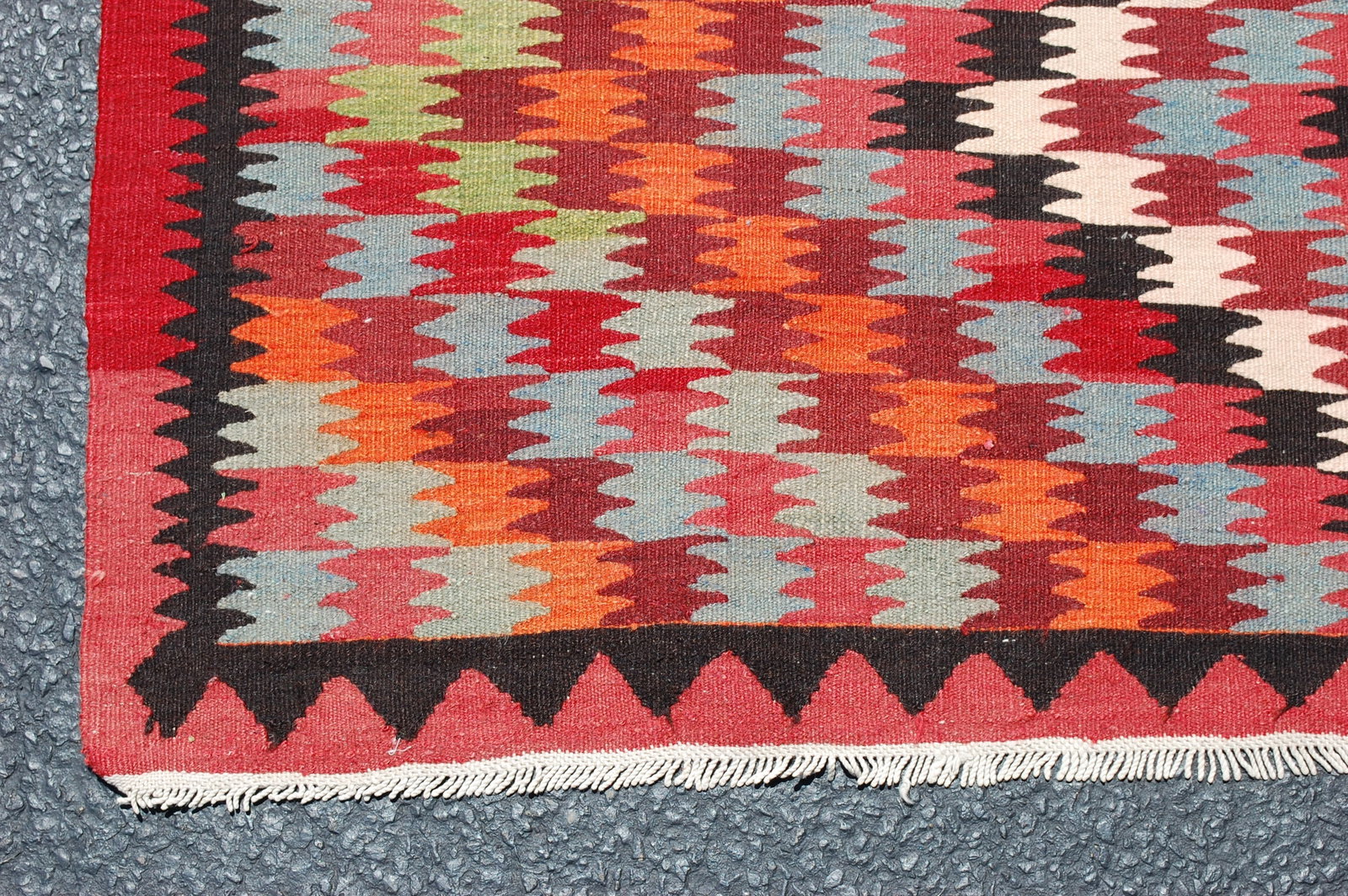 CAUCASIAN KILIM 5x12.7 - 3