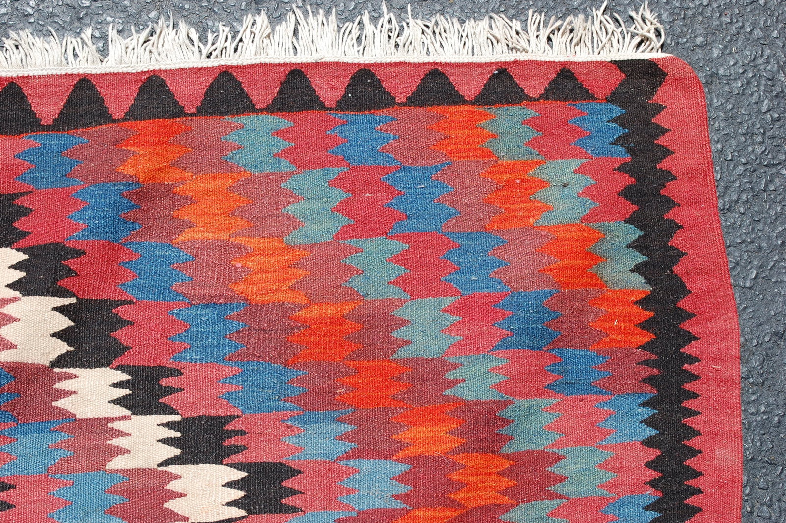 CAUCASIAN KILIM 5x12.7 - 5