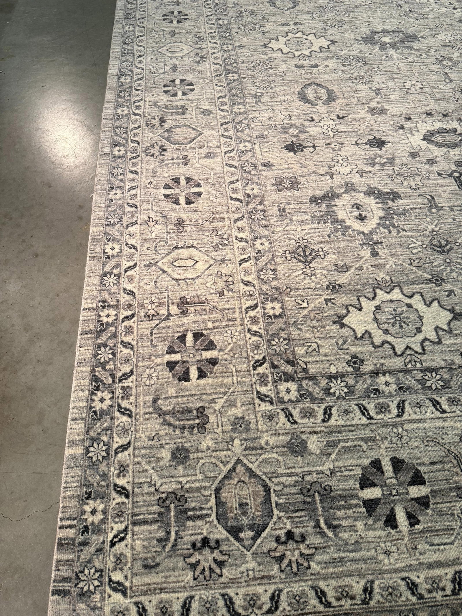 Magnificent Mahal Rug 9.1x12' - 3