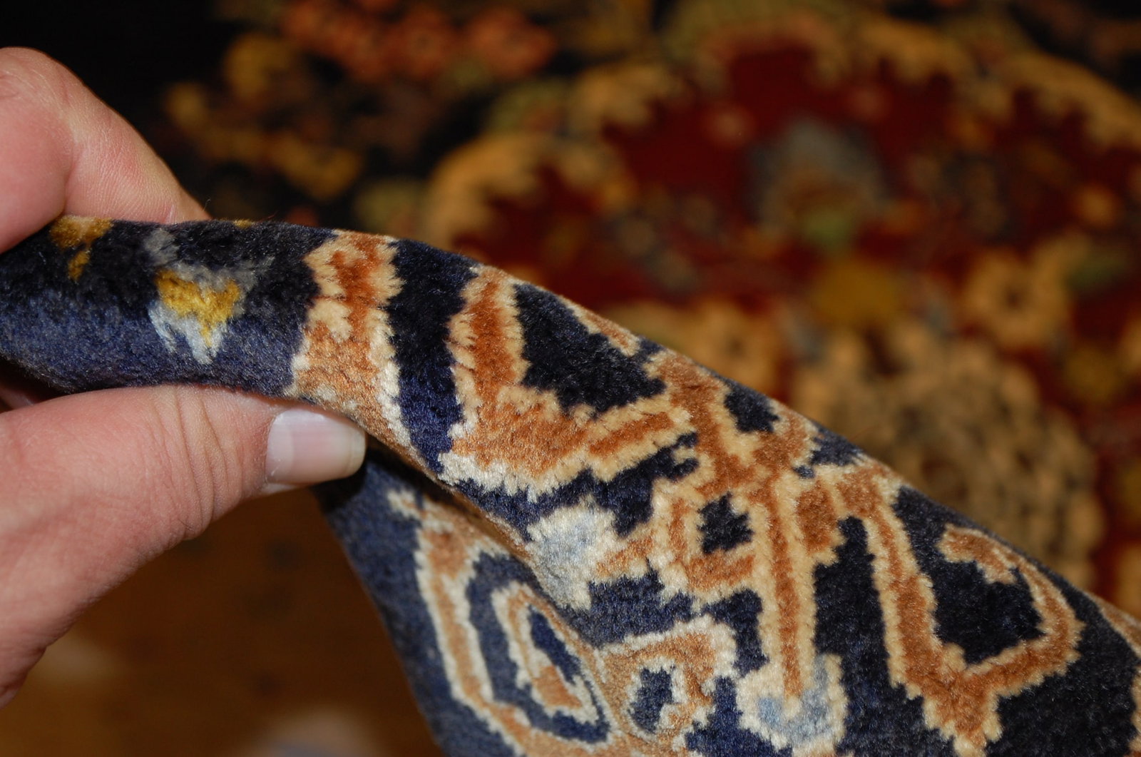 PRSIAN KESHAN RUG 2'4"x3'3" - 7