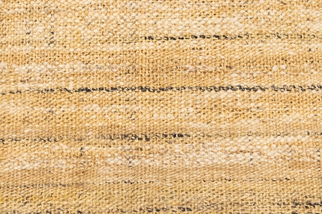 Flat-Weave Wool Jute 2X3 Sumak Modern Rug - 8