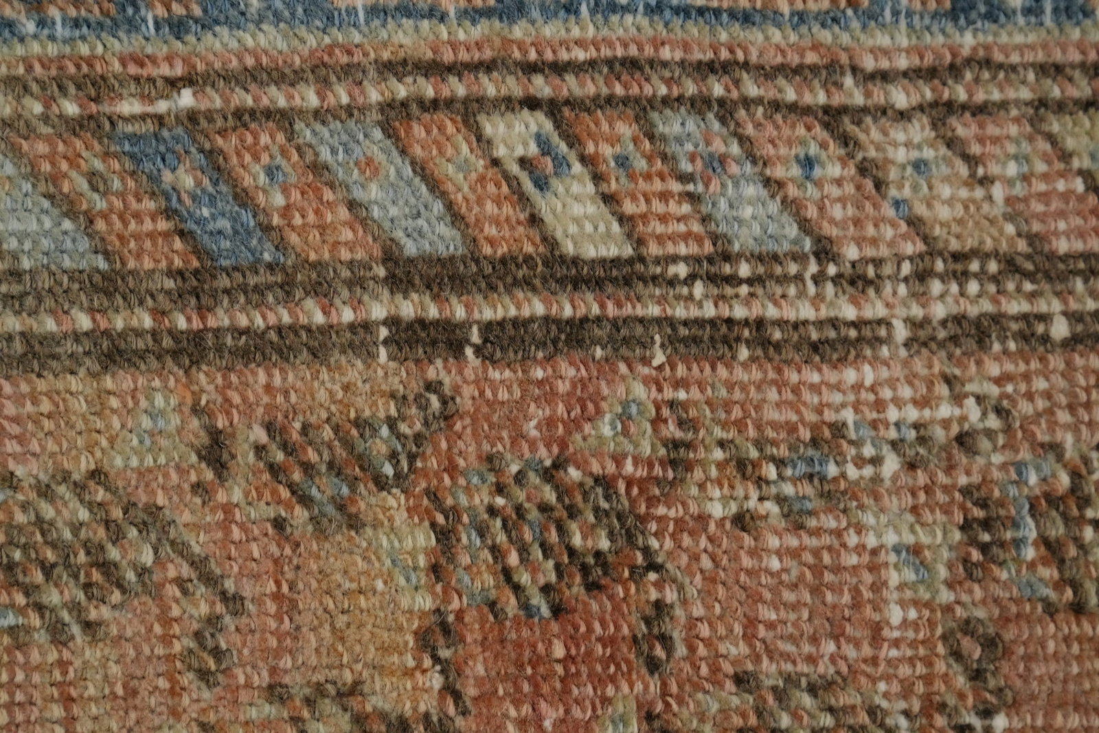 Pre-1900 Vegetable Dye Malayer Persian Large Rug 8x20 - 10