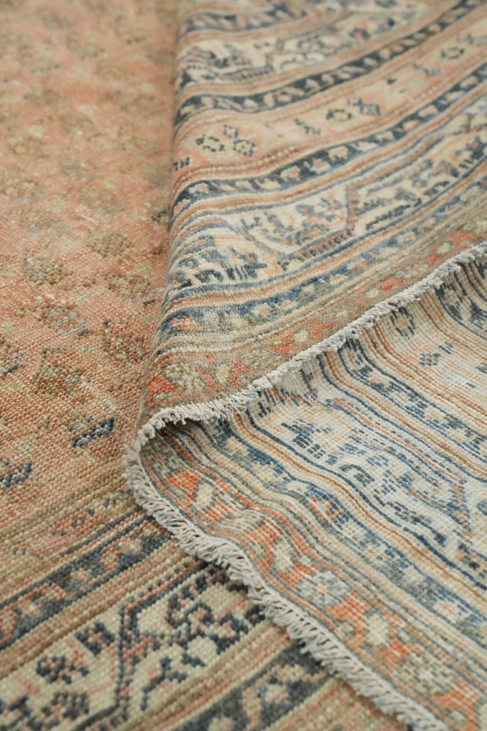 Pre-1900 Vegetable Dye Malayer Persian Large Rug 8x20 - 14