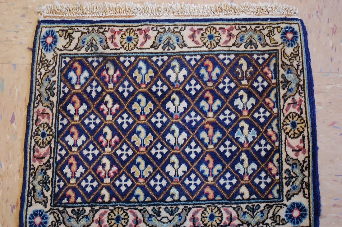 Persian SARUK RUG 1' 7" x 2' 8" - 3