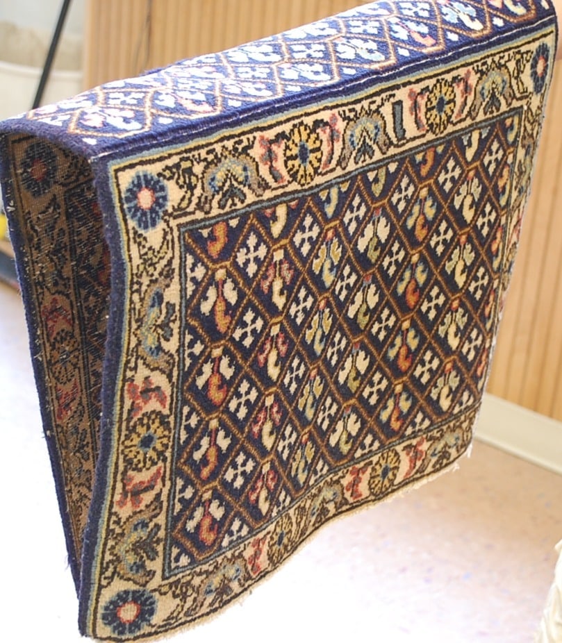 Persian SARUK RUG 1' 7" x 2' 8" - 8