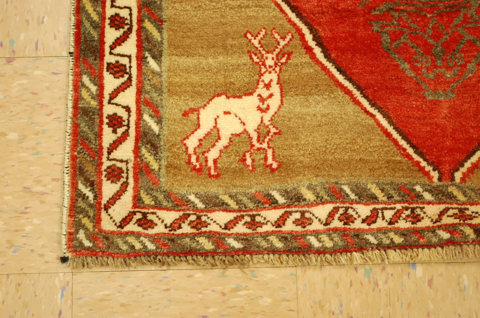 Persian SHIRAZ RUG 3.6x6.1 - 3