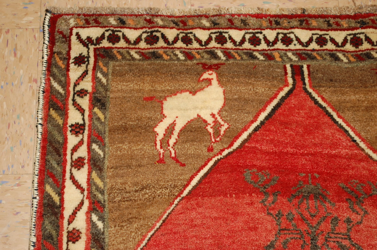 Persian SHIRAZ RUG 3.6x6.1 - 4