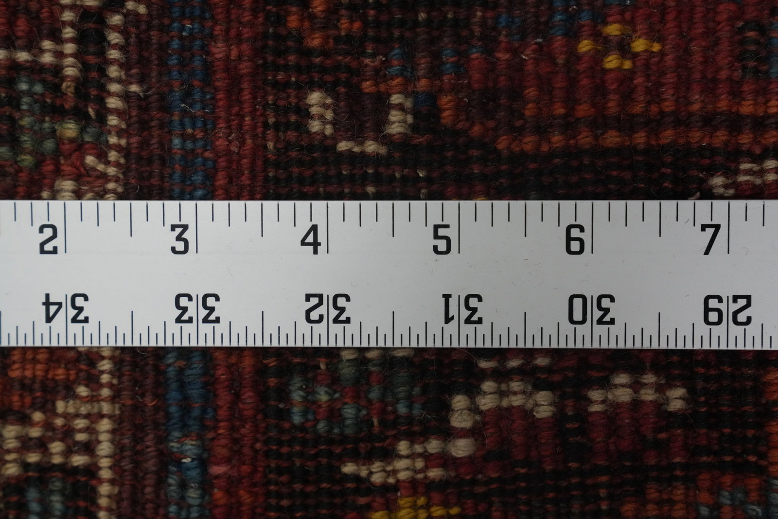 Pre-1900 Vegetable Dye Bidjar Halvaei Persian Runner Rug 4x9 - 15