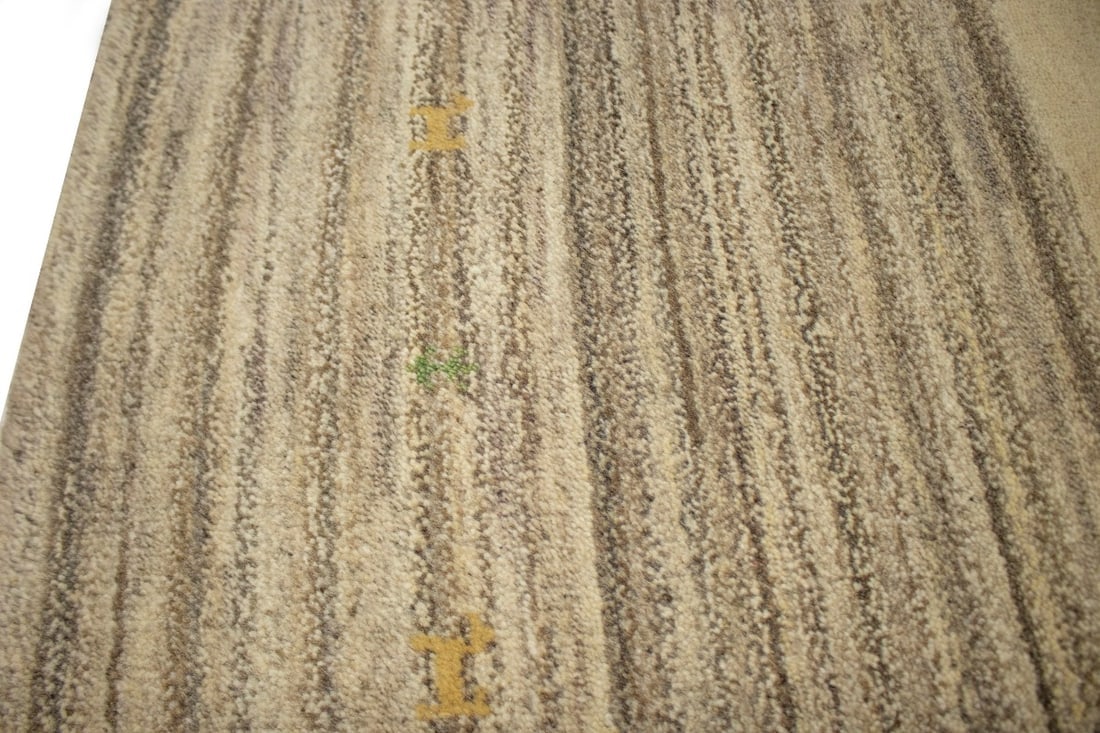 Multicolored Tribal 3X7 Indo-Gabbeh Oriental Runner Rug - 9