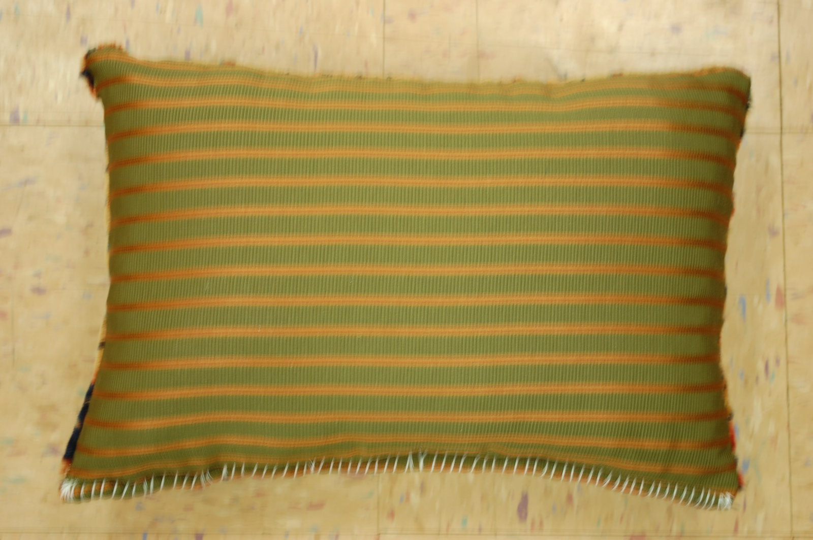 Hand-Made antique rug Pillow Cushion Rug 1'2" x 1' 8" - 4