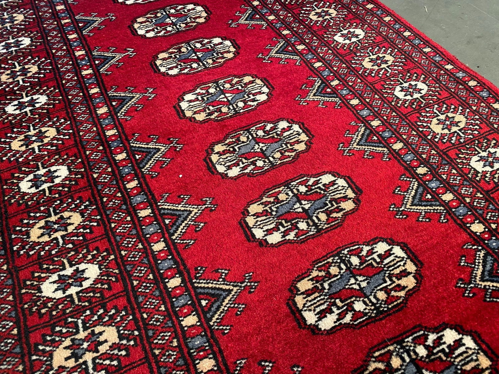 Authentic Bokhars Runner 2'.7" X 11' - 6