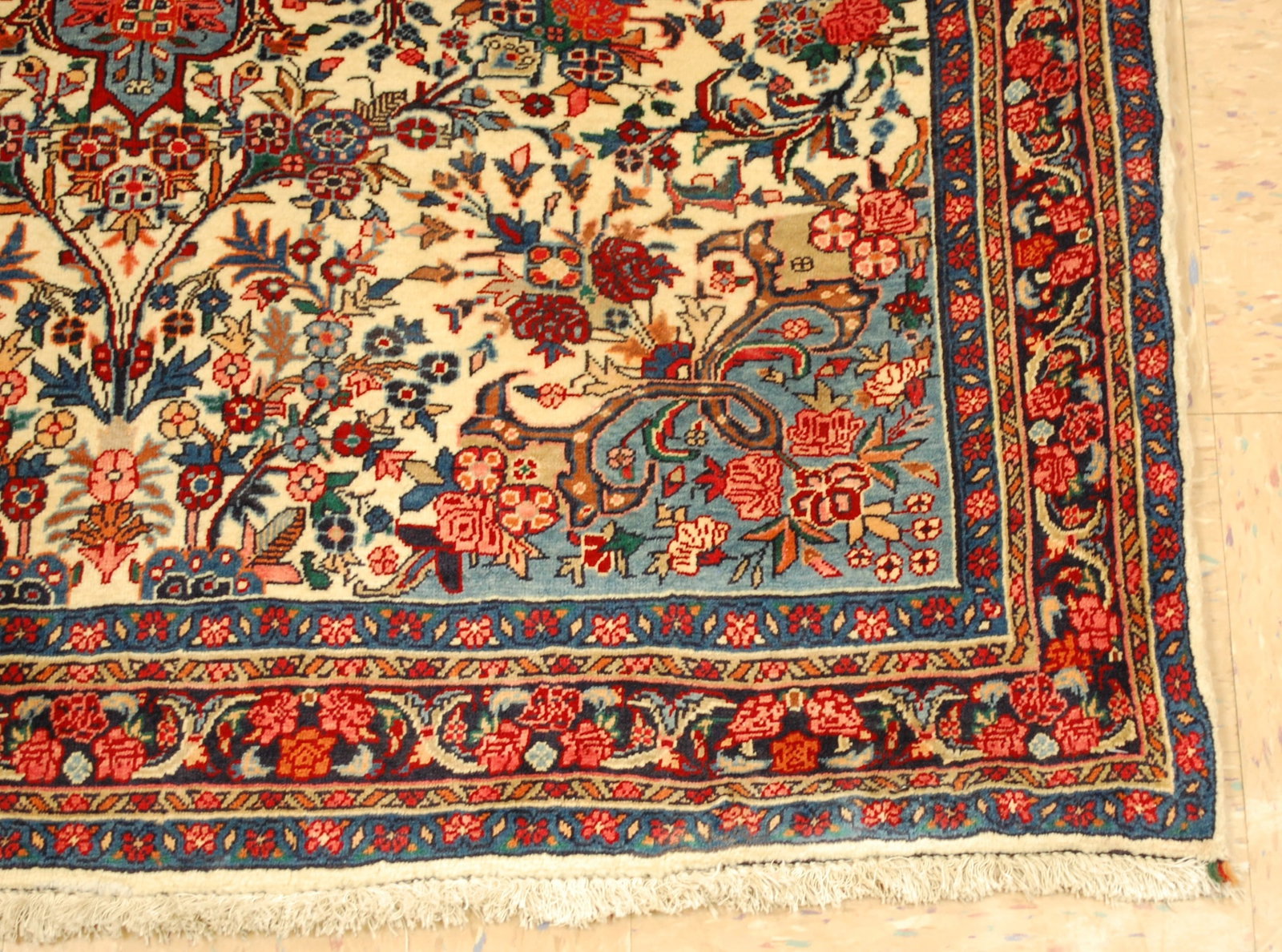PERSIAN-BIJAR RUG 3'9" x 4'10" - 2