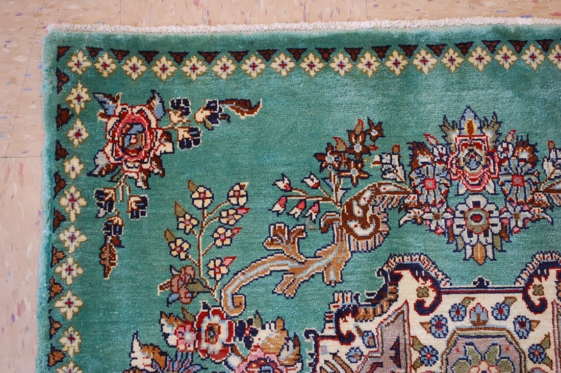 Persian KASHAN RUG 3.5x4.9 - 3