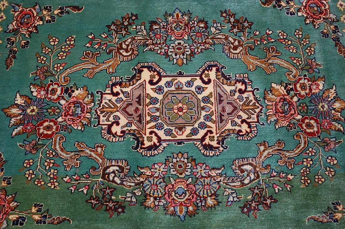 Persian KASHAN RUG 3.5x4.9 - 8