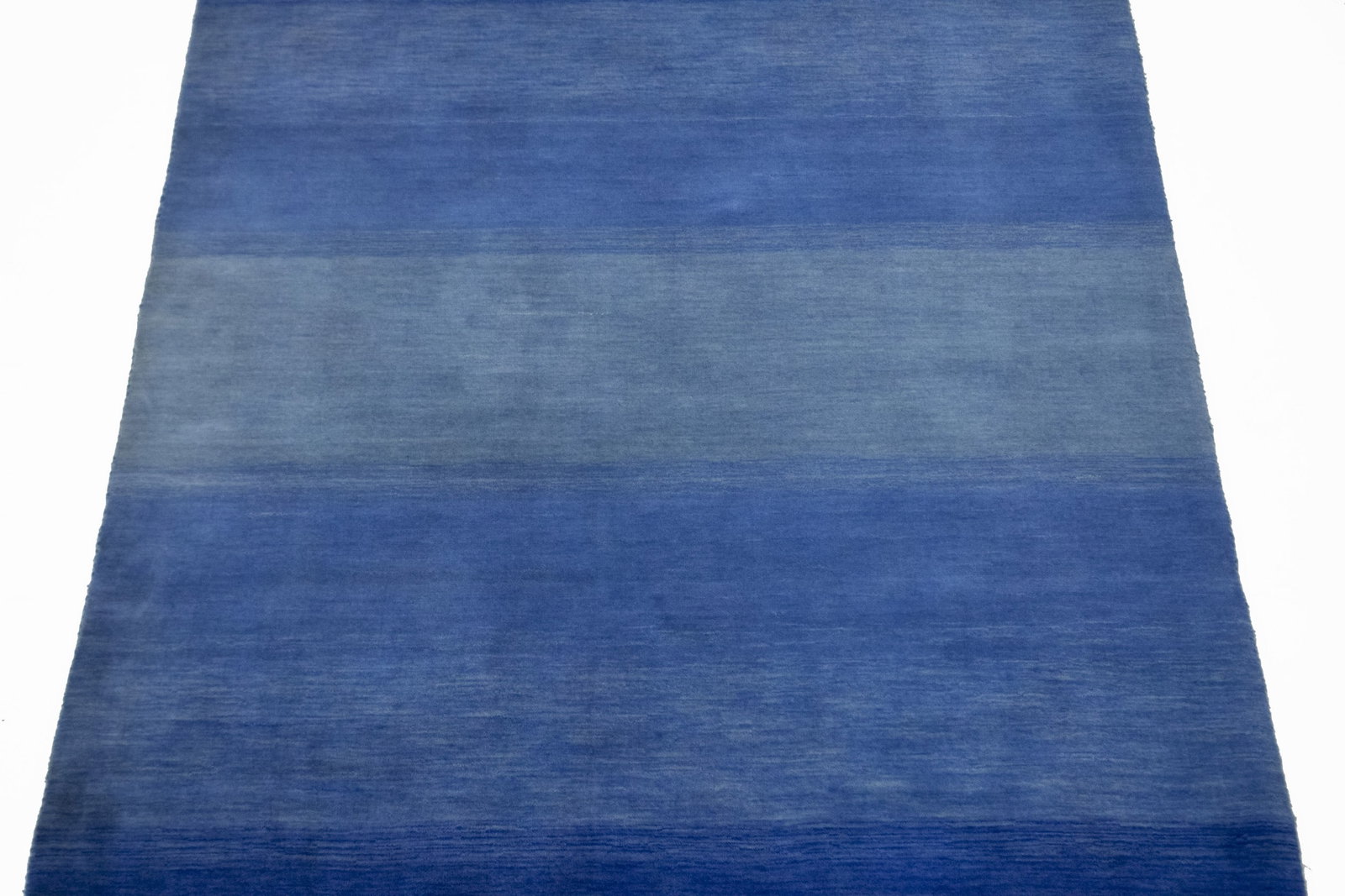 Blue Stripes Tribal 4X6 Gabbeh Persian Rug - 4