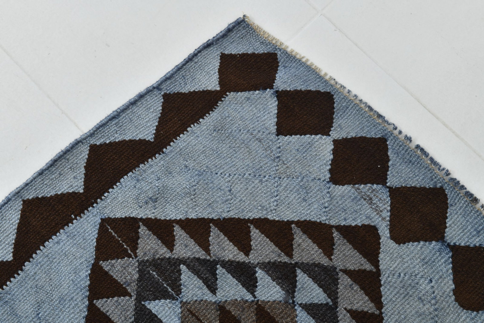 2'7'' x 10'4'' Turkish Handmade Kilim Rug - 34438 - 10