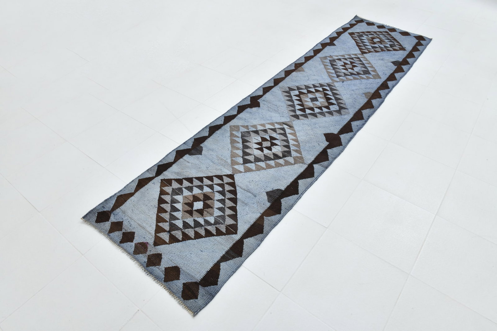 2'7'' x 10'4'' Turkish Handmade Kilim Rug - 34438 - 18