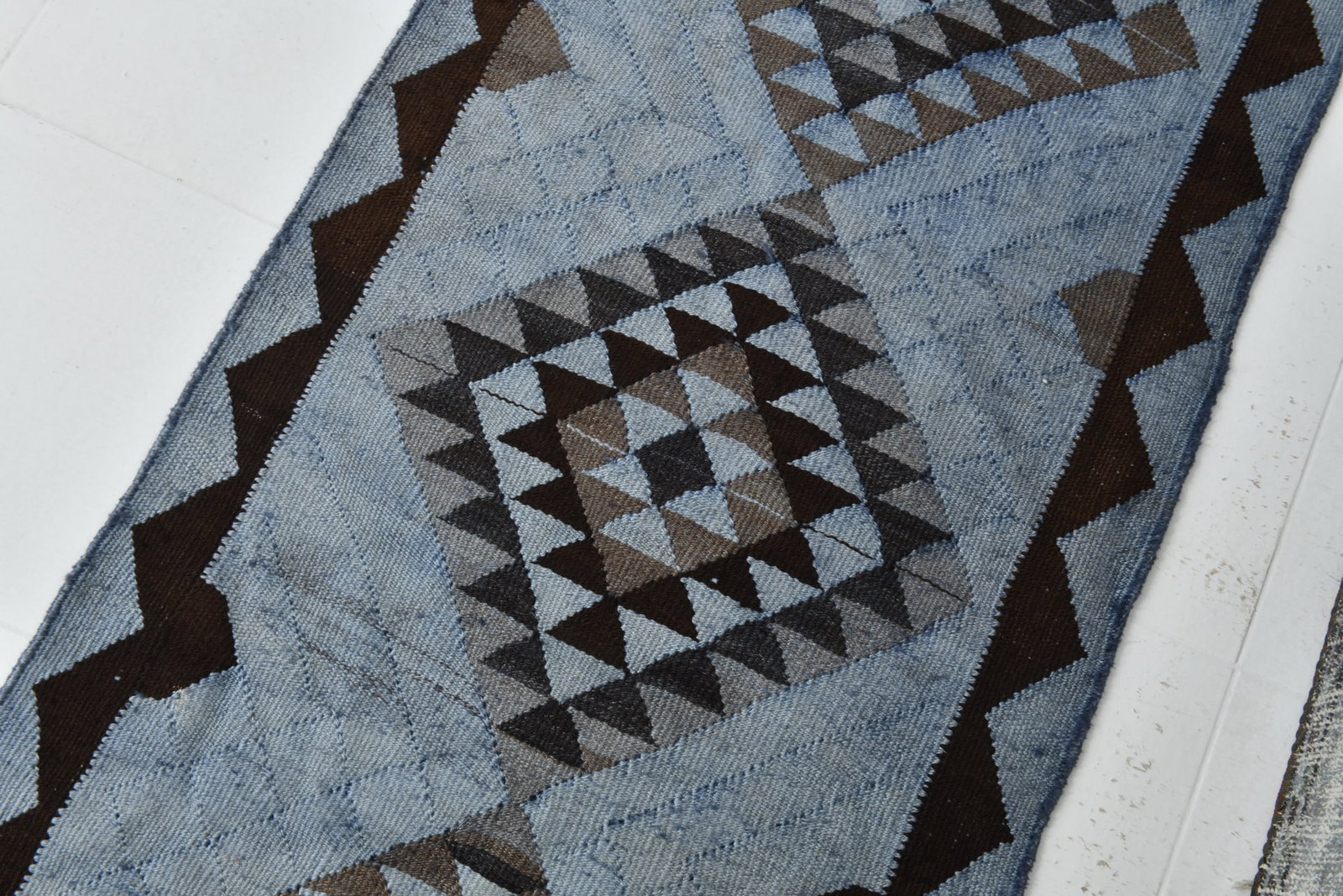 2'7'' x 10'4'' Turkish Handmade Kilim Rug - 34438 - 6