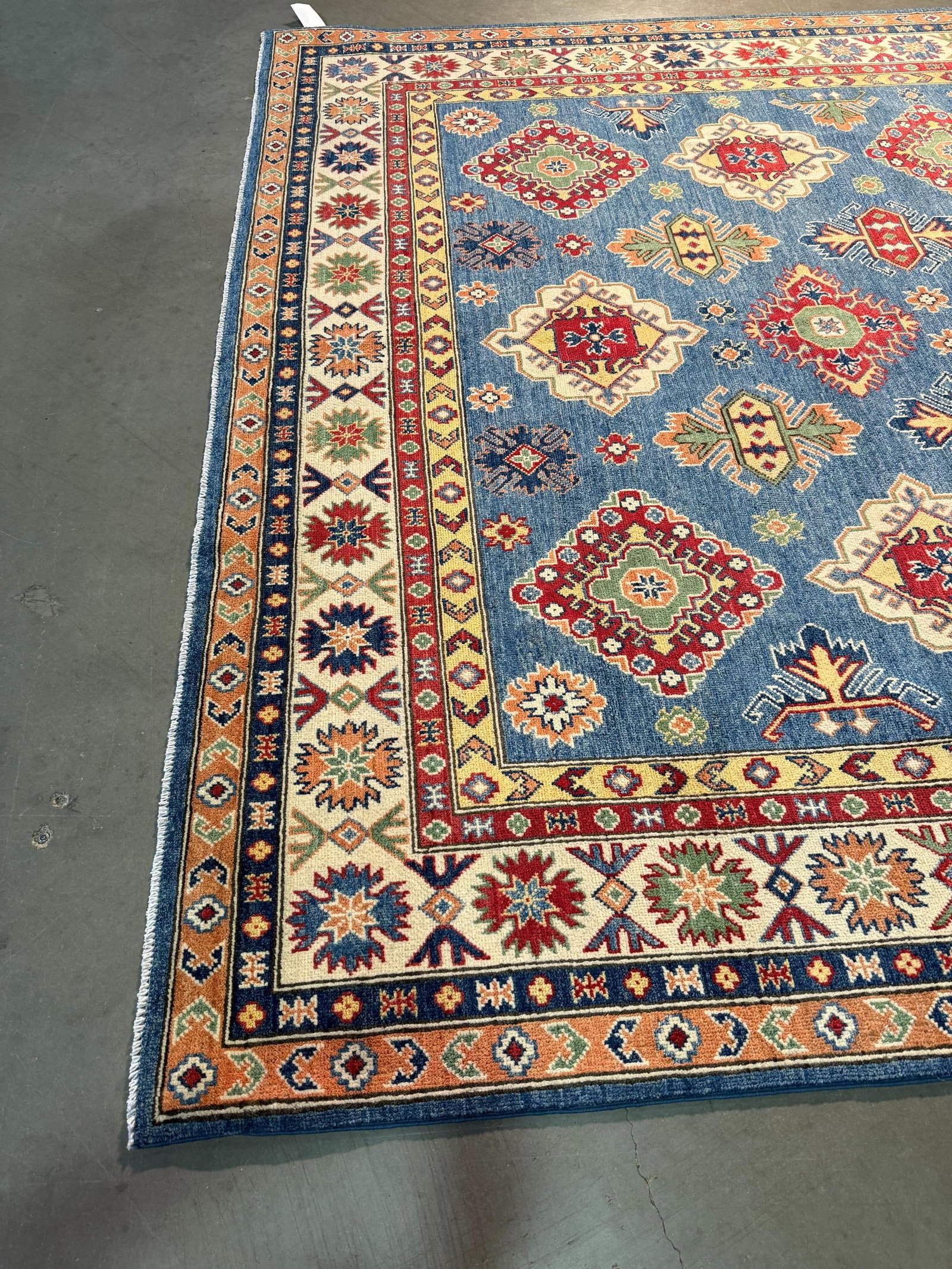 Exquisite Fine Kazak Rug 8.1x10.1 - 5