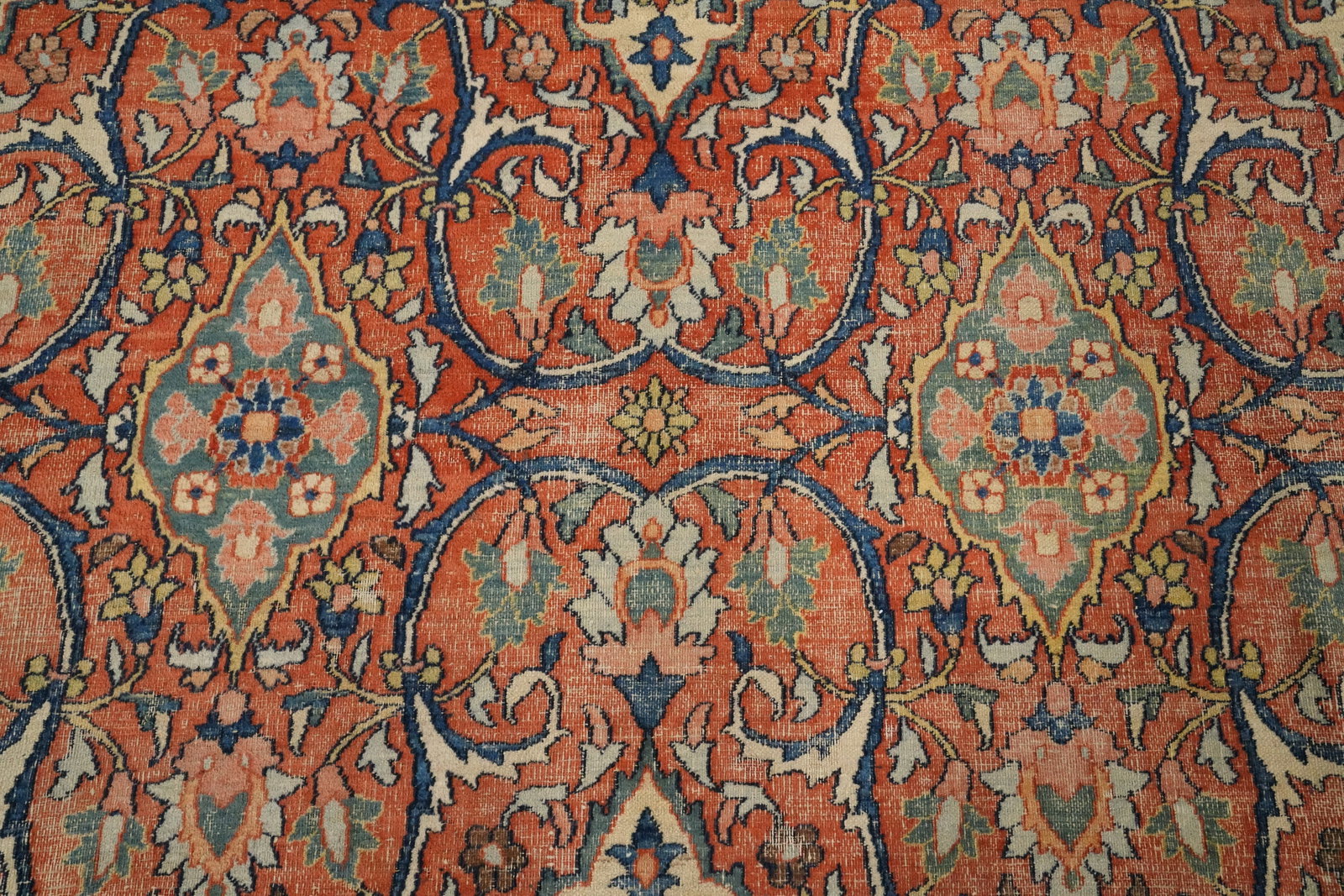 Pre-1900 Vegetable Dye Dorokhsh Persian Area Rug 7x10 - 6