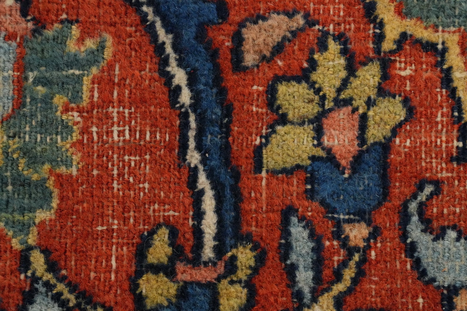 Pre-1900 Vegetable Dye Dorokhsh Persian Area Rug 7x10 - 8