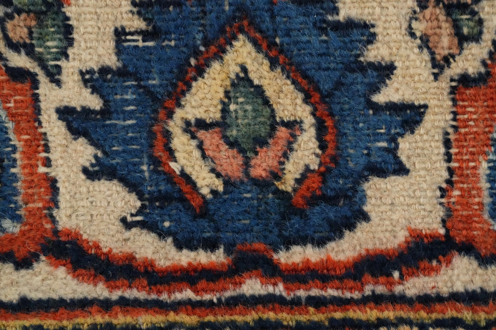 Pre-1900 Vegetable Dye Dorokhsh Persian Area Rug 7x10 - 9