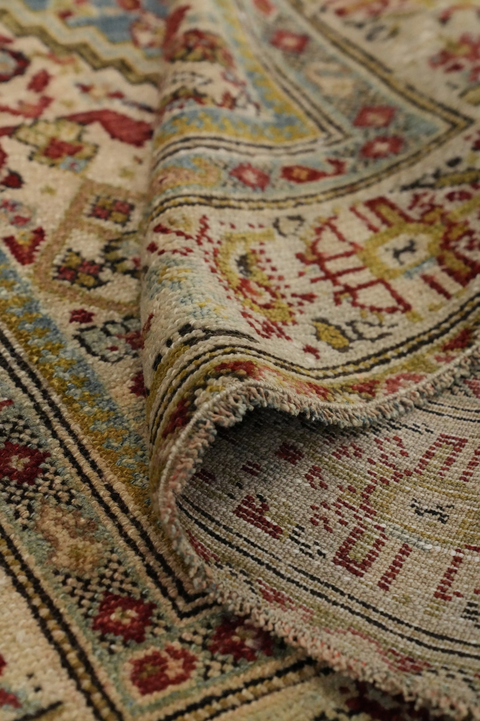 Pre-1900 Vegetable Dye Malayer Persian Runner Rug 3x16 - 14