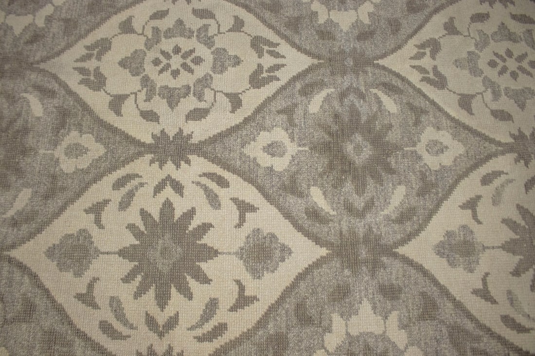 Floral Transitional 8X10 Modern Oriental Rug - 7