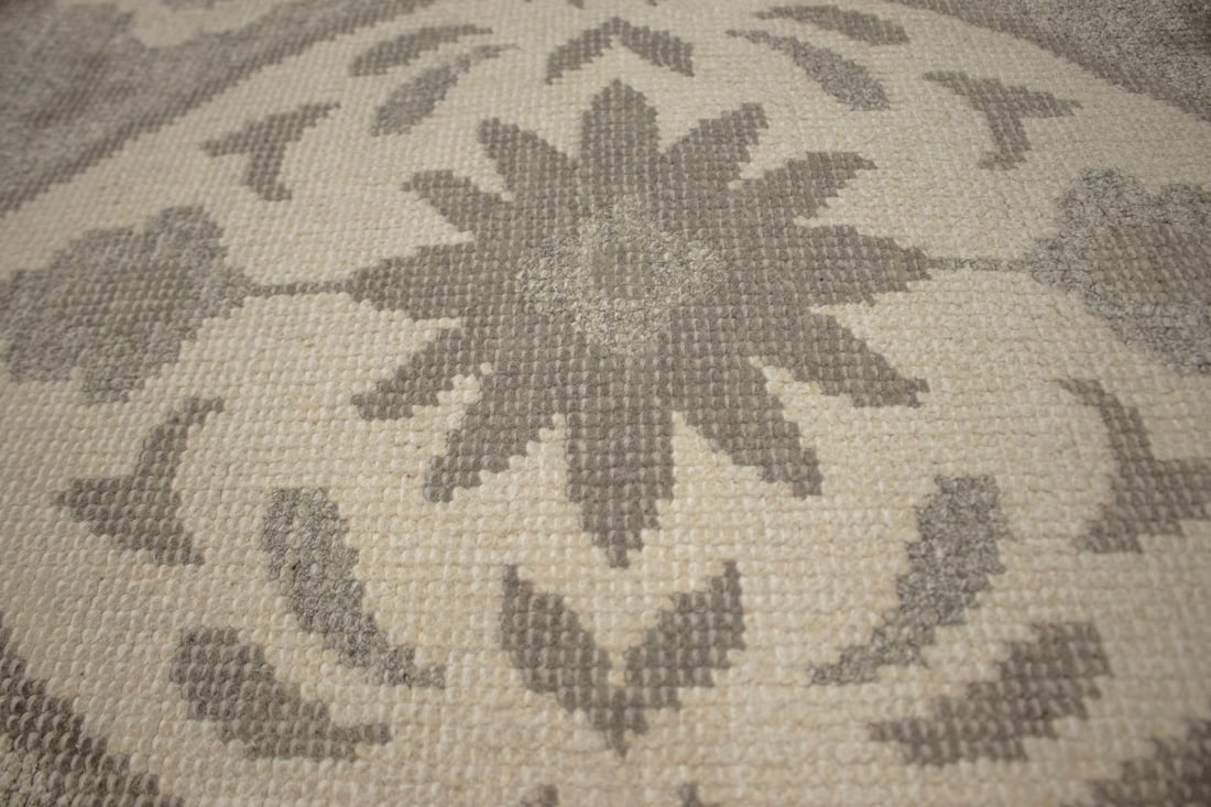 Floral Transitional 8X10 Modern Oriental Rug - 9