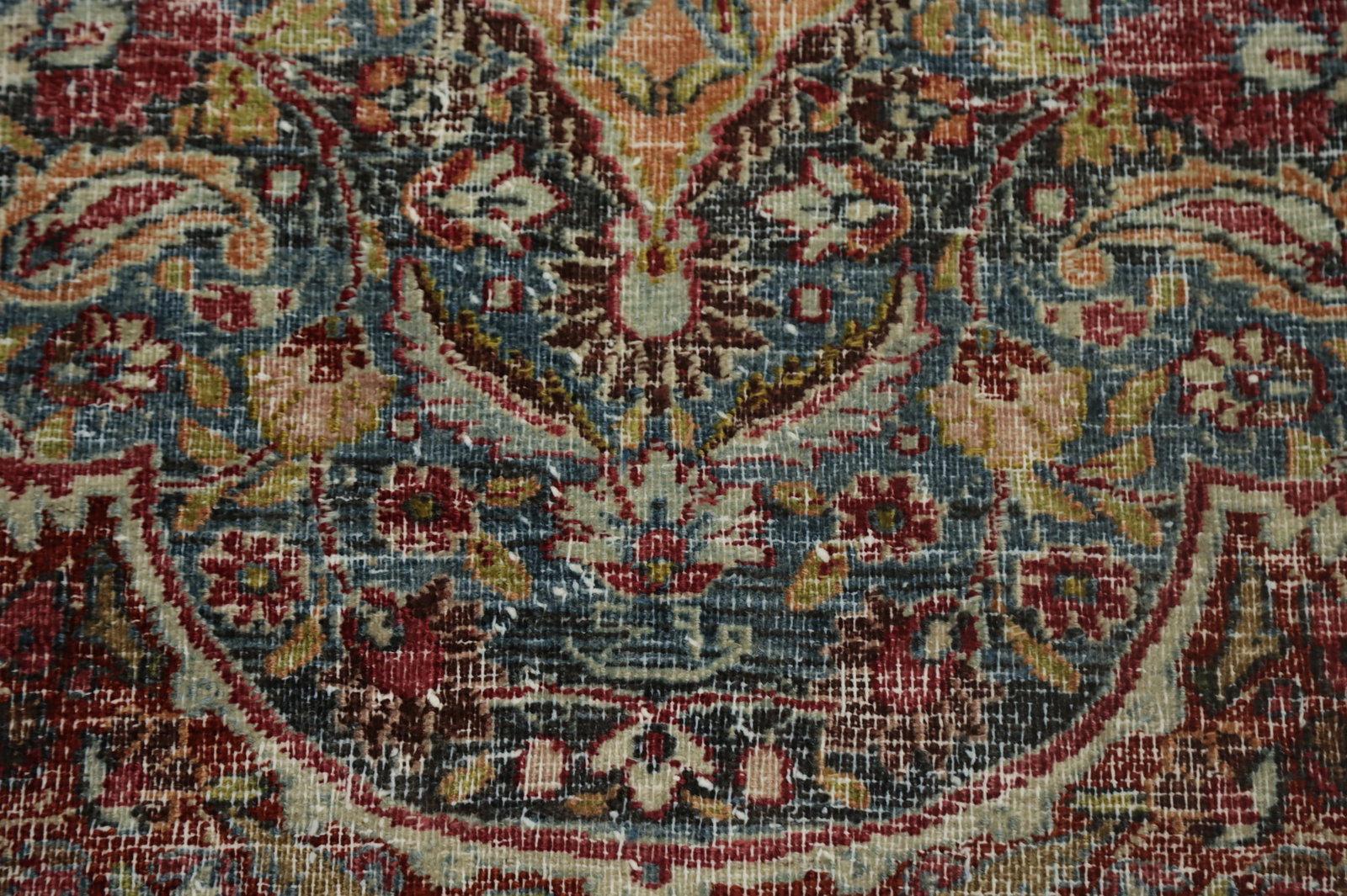 Pre-1900 Vegetable Dye Dorokhsh Persian Area Rug 7x10 - 10