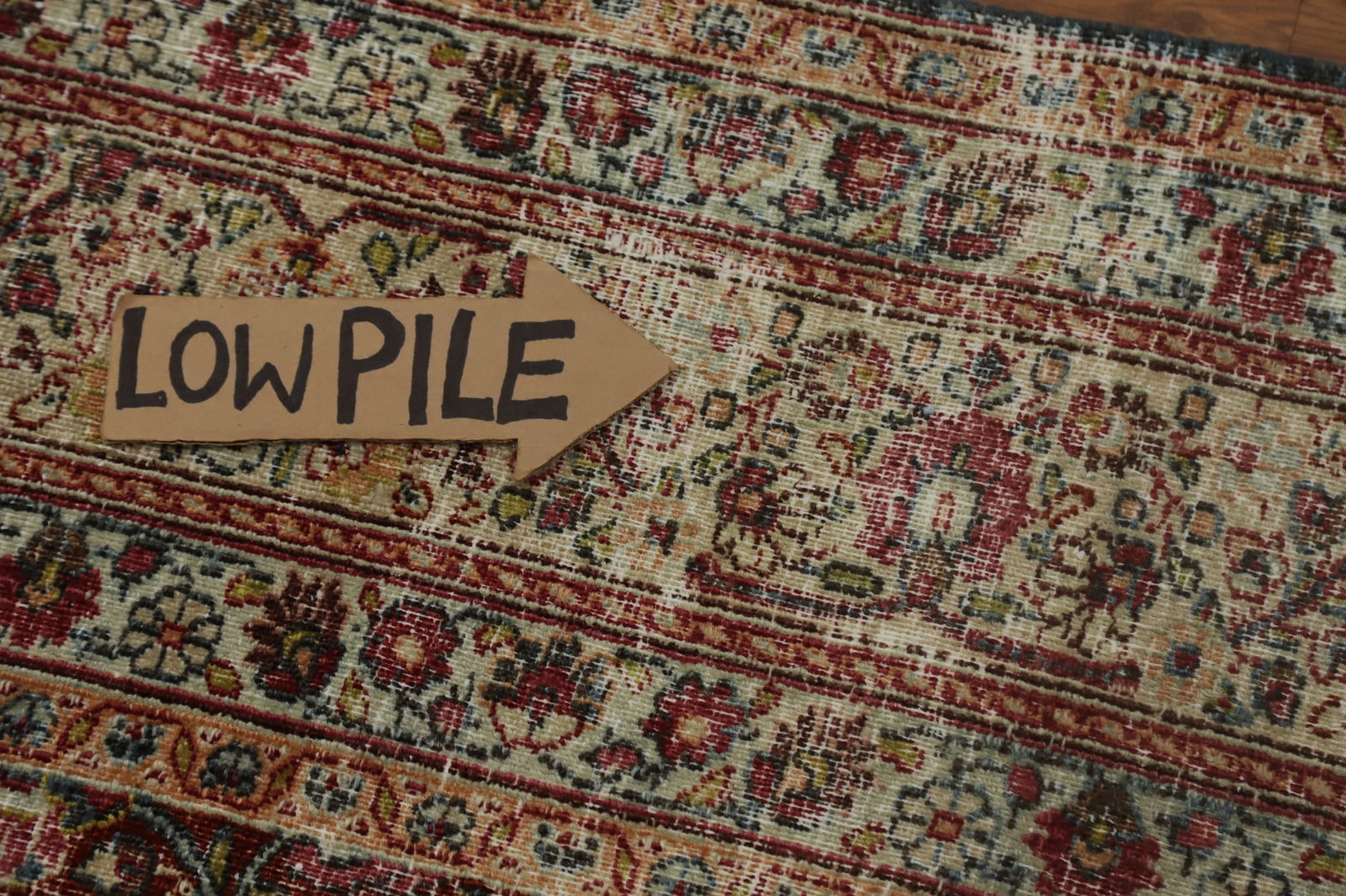 Pre-1900 Vegetable Dye Dorokhsh Persian Area Rug 7x10 - 11