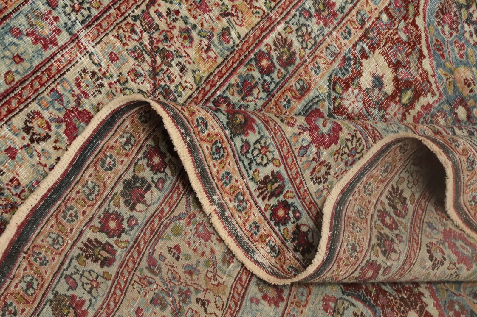 Pre-1900 Vegetable Dye Dorokhsh Persian Area Rug 7x10 - 16