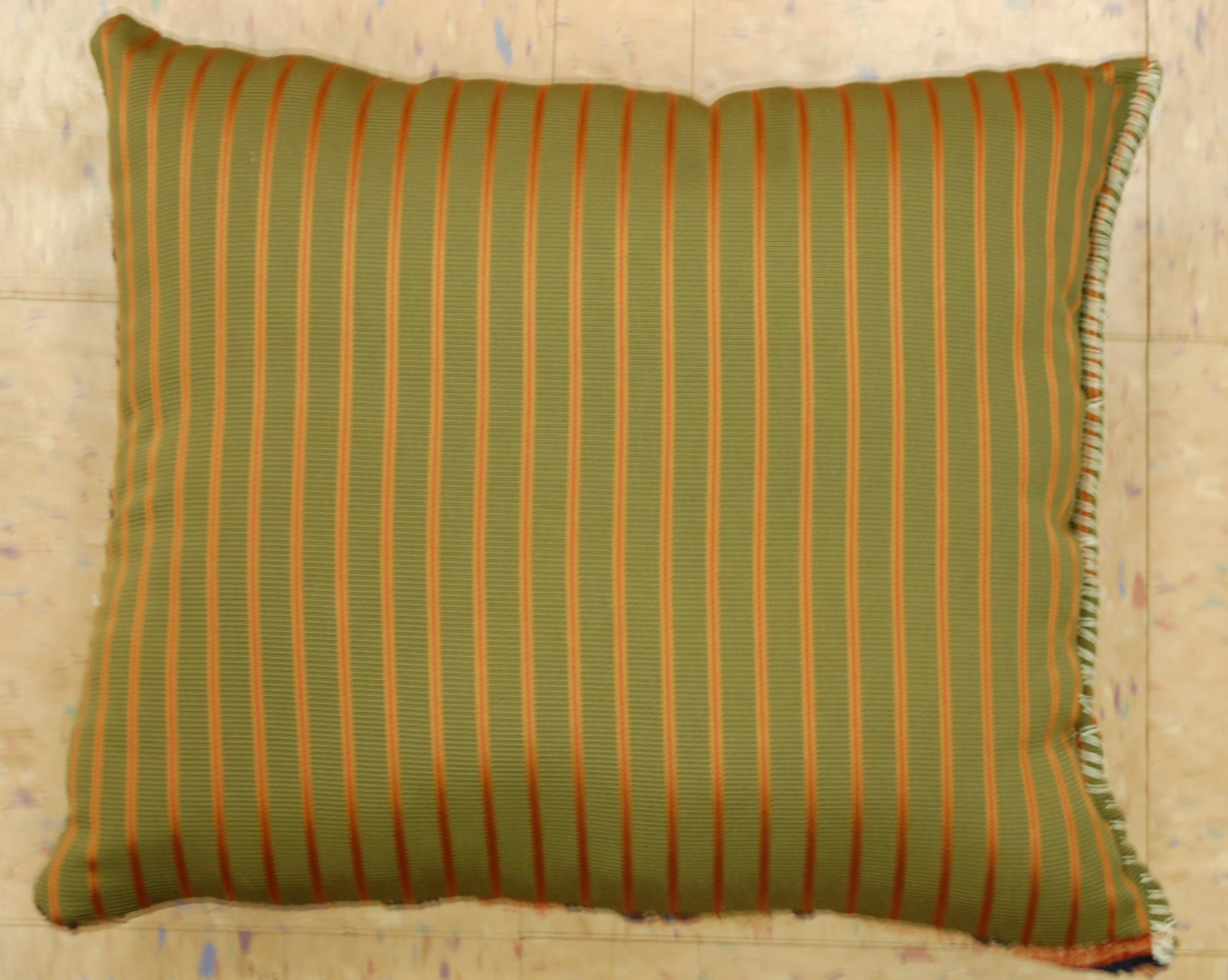 Hand-Made antique rug Pillow Cushion Rug 1'2" x 1' 8" - 3