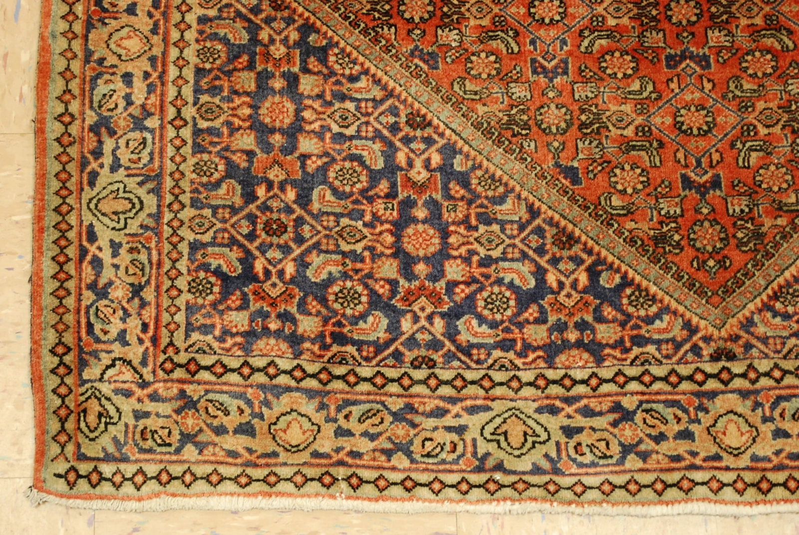 PERSIAN BEJAR RUG 3' 10" x 5' 3" - 3