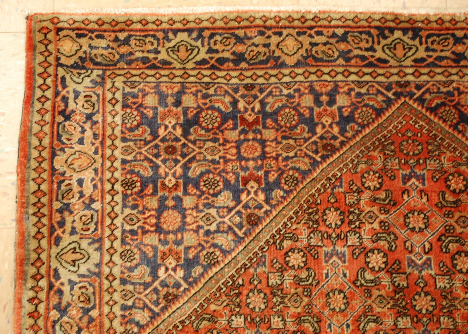 PERSIAN BEJAR RUG 3' 10" x 5' 3" - 4
