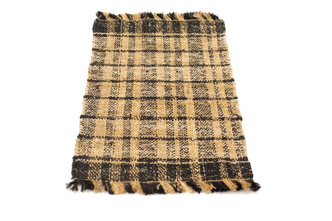 Flat-Weave Wool Jute 2X3 Sumak Modern Rug - 6
