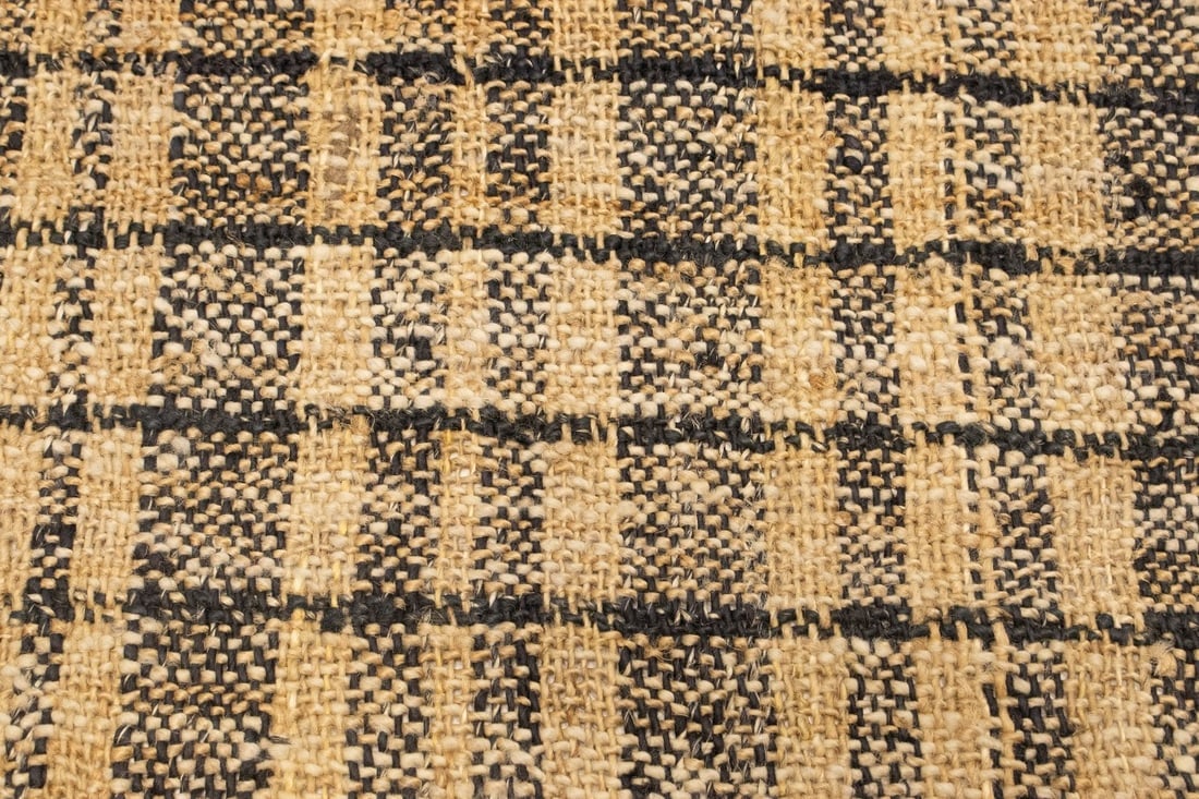 Flat-Weave Wool Jute 2X3 Sumak Modern Rug - 8