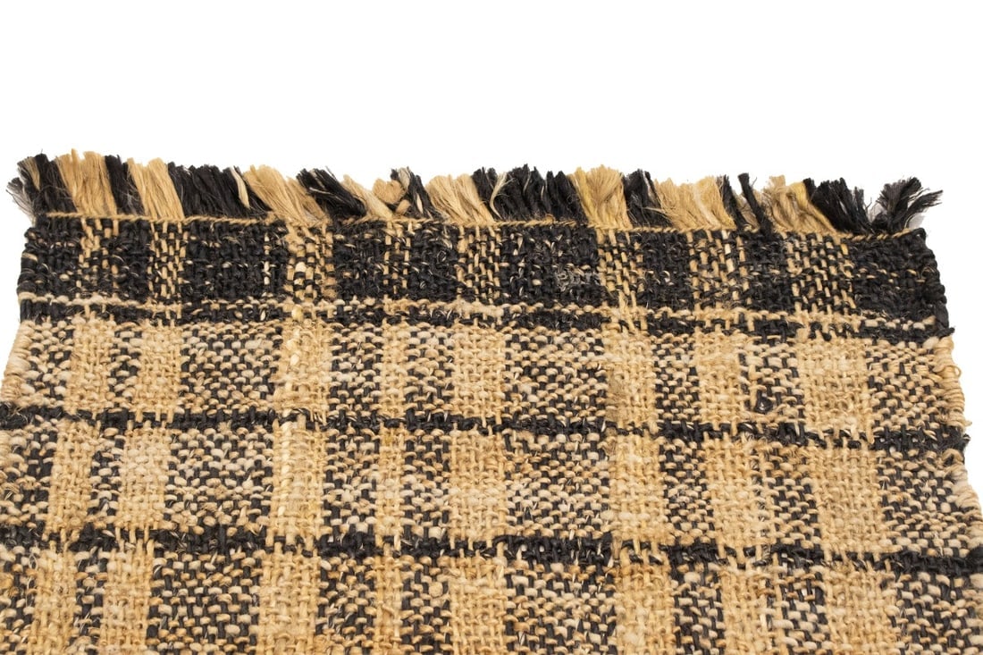 Flat-Weave Wool Jute 2X3 Sumak Modern Rug - 9