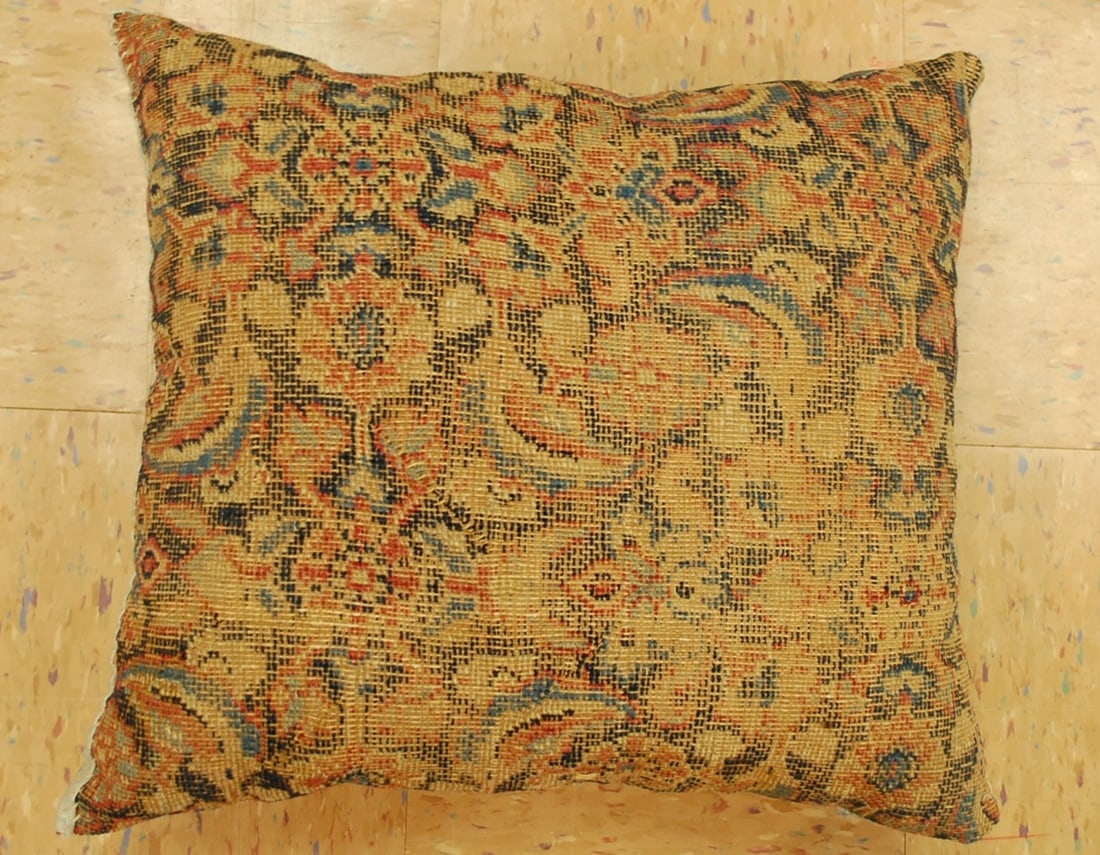 Hand-Made Pillow Cushion Rug 1'6" x 1' 8" (1 of 7)