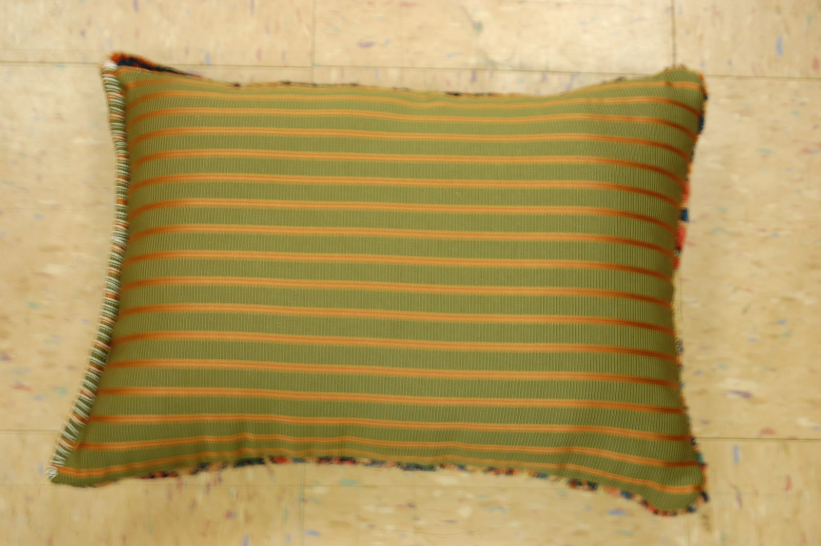 Hand-Made antique rug Pillow Cushion Rug 1'2" x 1' 8" - 3